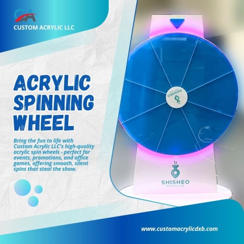 acrylic spin wheel