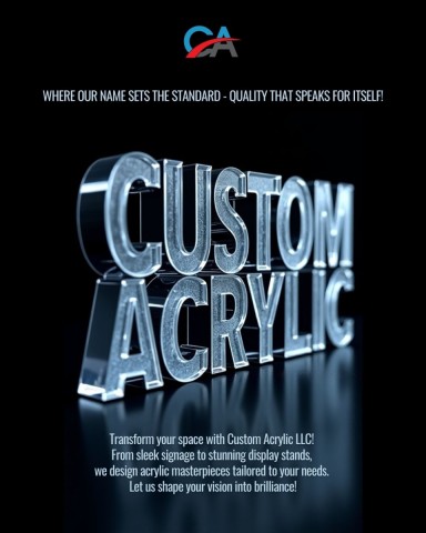 customized acrylic products