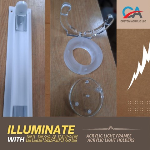 acrylic light frames holders