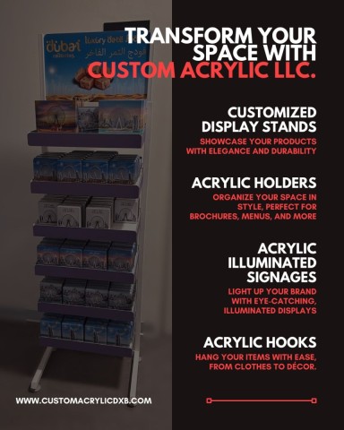 custom acrylic works