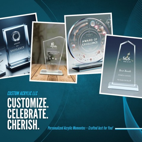 customized acrylic mementos