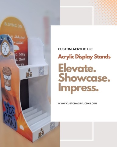 acrylic display stands