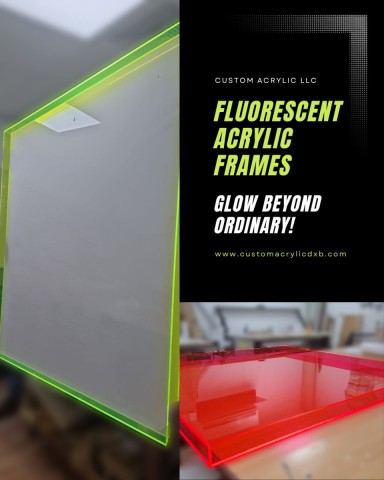 fluorescent acrylic frames