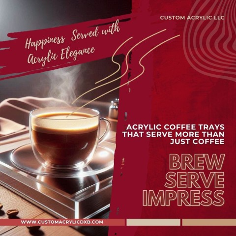 acrylic coffee trays