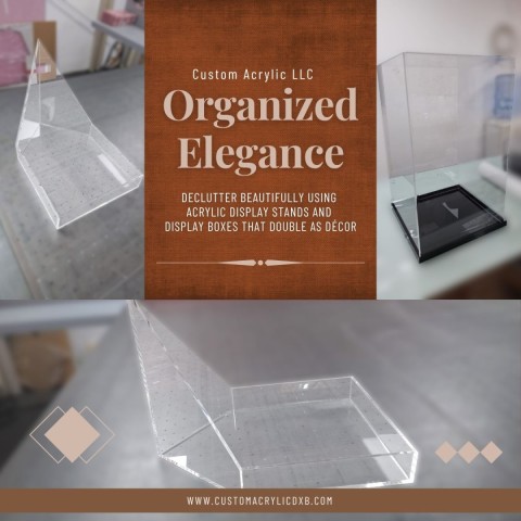 acrylic display stands and boxes