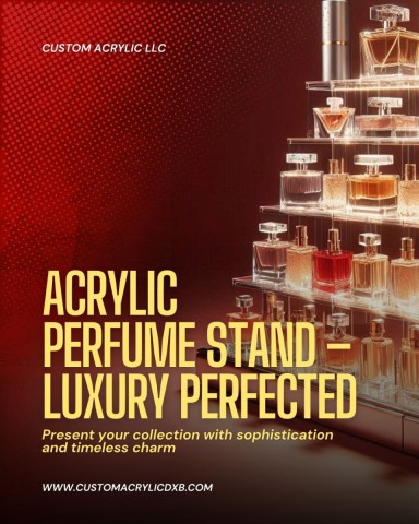 acrylic perfume display stands
