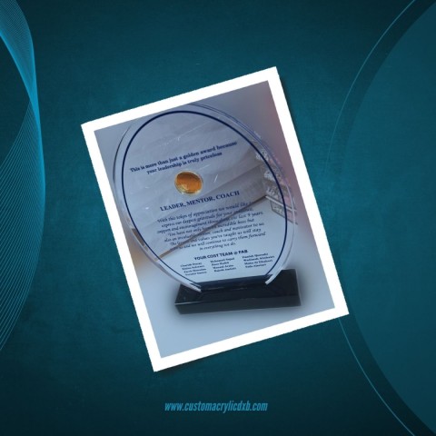 customized acrylic mementos