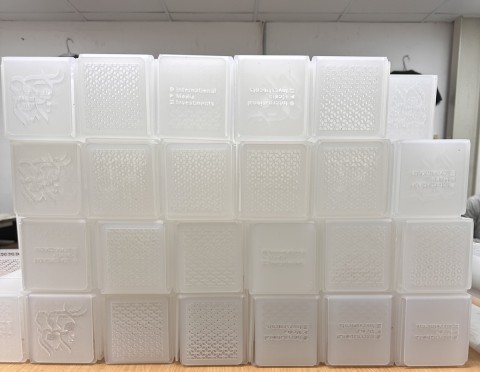 acrylic candle stand