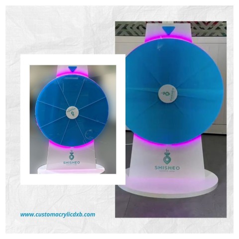 acrylic spin wheel