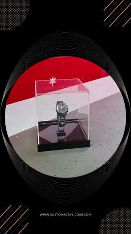 acrylic display box with lid