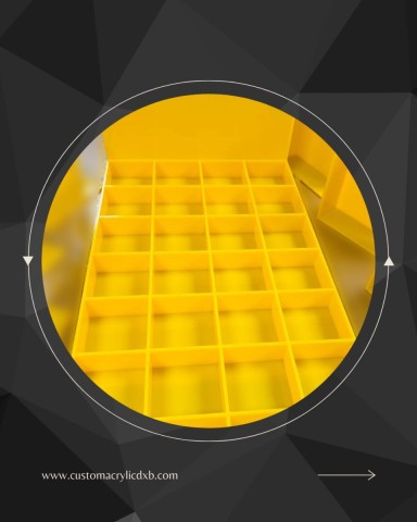 acrylic trays shelves