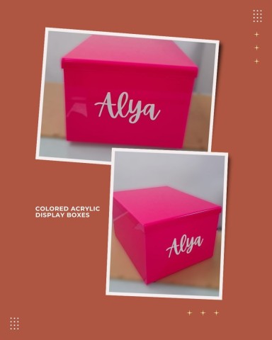our latest acrylic creations