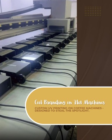 uv printing on coffee machines