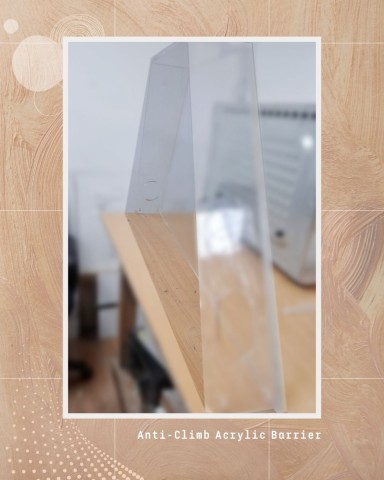 acrylic barriers lift signages