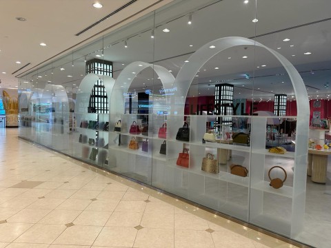 acrylic product display stands tables and shelves