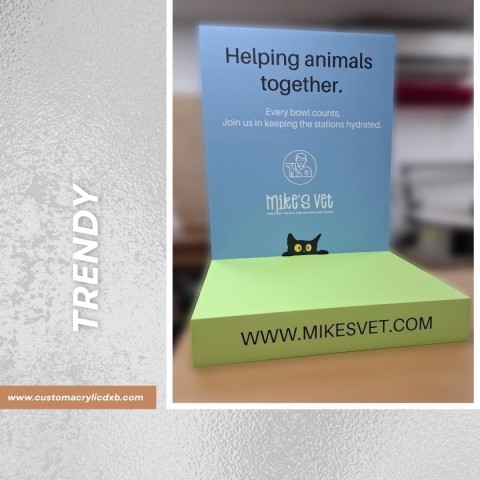 acrylic display stand