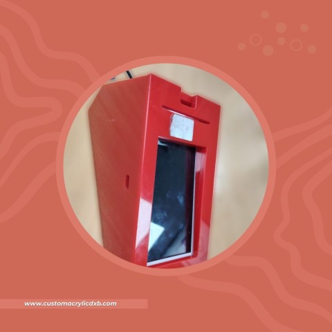 acrylic card machine cover