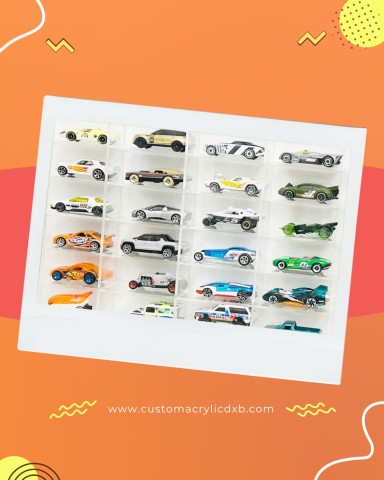 acrylic toy car shelves