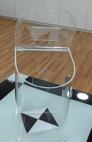 nuts and spices box in acrylic