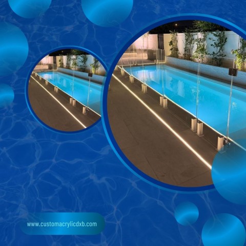 acrylic swimming pool barriers
