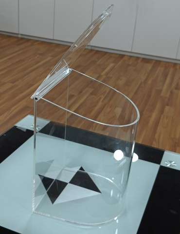 nuts and spices box in acrylic