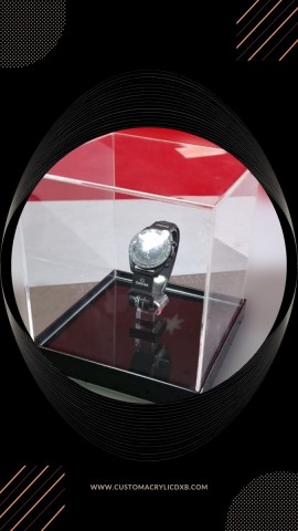 acrylic display box with lid