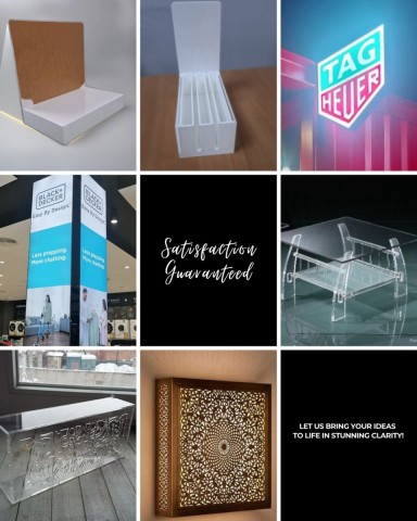 customized acrylic products