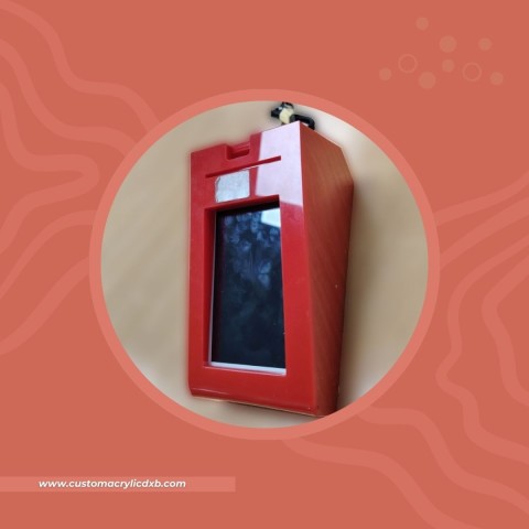 acrylic card machine cover
