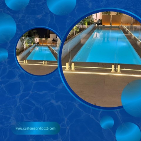acrylic swimming pool barriers
