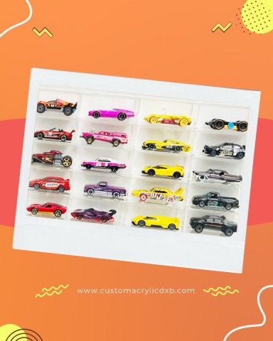 acrylic toy car shelves