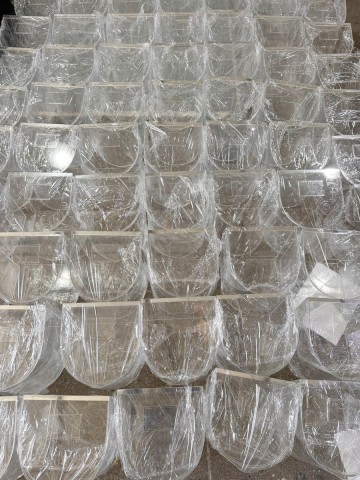 nuts and spices box in acrylic