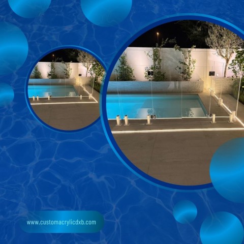 acrylic swimming pool barriers
