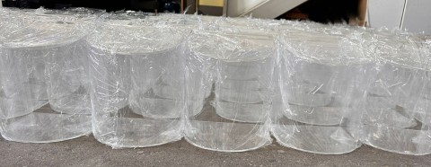 nuts and spices box in acrylic