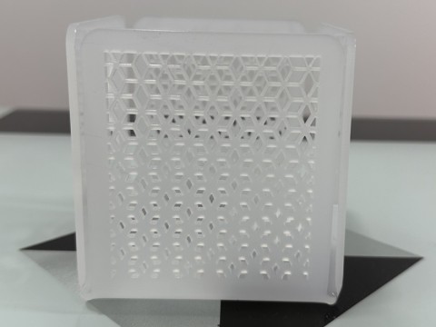 acrylic candle stand